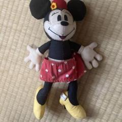 TDL ミニーマウス ぬいぐるみ 80 90年　昭和レトロレア　昔のミニー