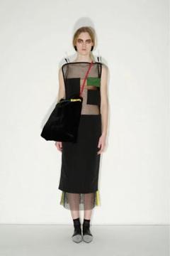 Toga PULLA メッシュ ポケット ワンピース TOGA ワンピース 「TOGA PULLA」Mesh knit dress/メッシュニット