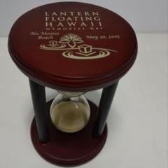 【真如苑グッズ】 現地ハワイ灯籠流し記念品 ♧砂時計♧