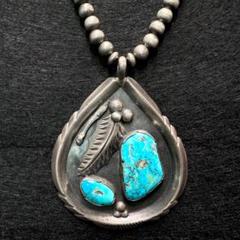 Navajo Louise Platero ネックレス インディアンジュエリー Navajo Louise Platero ネックレス インディアンジュエリー