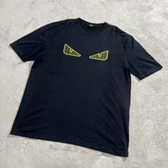 フェンディ　モンスター　半袖Tシャツ　ブラック　XXL