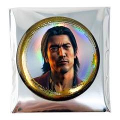 龍が如く　メタル缶バッジ　セガストア　秋山