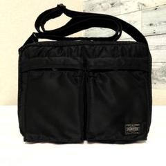 極美品 ポーター タンカー2way ミニ ショルダーバッグ ブラック サコッシュ ポーター タンカー 2way ショルダーバッグ ミニ ブラック