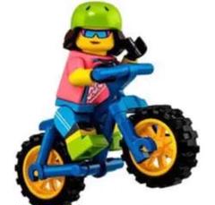 レゴ ミニフィギュアシリーズ 19 マウンテンバイク