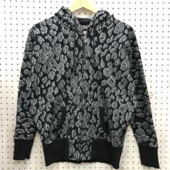 y2k 平成 ロックギャル古着 Vanity 豹柄 ドルマン ジップパーカー