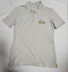 美品 LACOSTE LIVE ポロシャツ リンガー ビッグサイズ グレー3XL