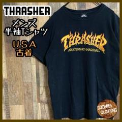 フレームロゴ スラッシャー サンフランシスコ M USA古着 半袖 Tシャツ