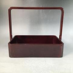 K77 莨盆 『漆塗』 木製 茶道具