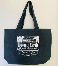 ダウントゥーアース　新品　未使用カバン　Down to Earth ハワイ限定 Down to Earth/ダウン トゥ アース 折りたたみエコ
