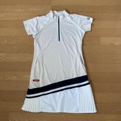 and per seのハーフジップワンピース
