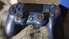 SONY PS4 ワイヤレスコントローラー 青