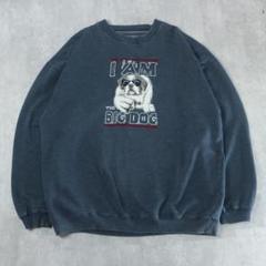 90's BIGDOGS ロゴ刺繍 ロンT 長袖 古着 アニマル ビッグドッグス 希少】BIG DOGS スウェット XL 刺繍ロゴ 90s アニマル 犬 - メルカリ
