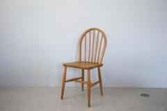 英国アンティークERCOLアーコールフープバックチェア/椅子イス(88-29) アーコール（ERCOL）フープバックチェア6本バー4脚セット