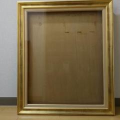 装飾的な金色木製額縁F15