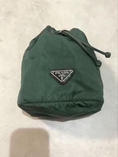 【美品✨正規品 PRADA】 巾着バッグ　ポーチ　サフィアーノレザー 2025年最新】プラダ 巾着の人気アイテム - メルカリ