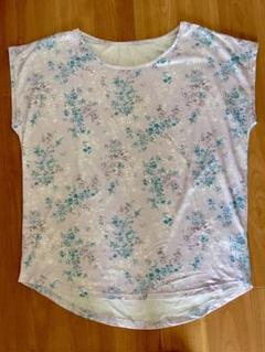 ヨガ花柄ドルマンTシャツ 半袖Tシャツ tutuanna