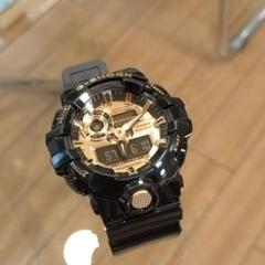 【美品】CASIO　G-SHOCK　GA-710GB ゴールド&ブラック