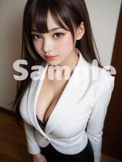 OL A4 ポスター AI美女 グラビア セクシー 可愛い n430