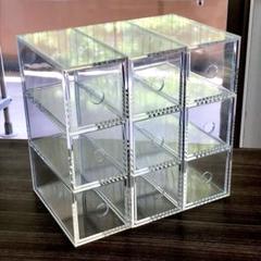 無印　アクリル小物収納・3段×3セット