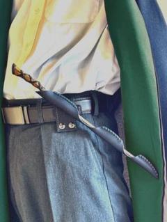 ハリーポッター】 杖ホルダー レザークラフト ハンドメイド