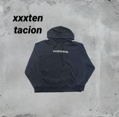 希少　xxxtentacion ブラックパーカー　両面プリント　XLサイズのサムネイル