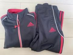 adidas ClimaLite ジャージ 黒/赤