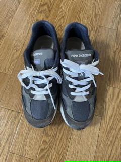 日本限定UK製M670UK BB復刻ブルーベリー新品28cm英国製ブルーxグレー