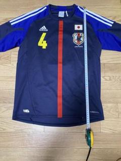 adidas サッカーシャツ HONDA 4 L ネイビー