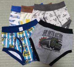ボクサー下着 5枚セット 90cm