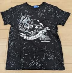 ディズニーランド　パイレーツオブカリビアン　Tシャツ　Sサイズ　ミッキー　黒