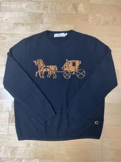 【美品本物】COACHコーチウールニットセーターシグネチャー長袖トレーナー限定品 公式】コーチアウトレット | シグネチャー セーター
