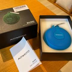 AOWOTO ポータブル Bluetoothスピーカー ブルー