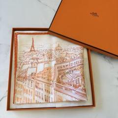 HERMES スカーフ屋根の上の庭ガブロッシュ新品タグ付き ガヴロッシュ 《屋根の上の庭》45センチ シルクスカーフ (HERMES