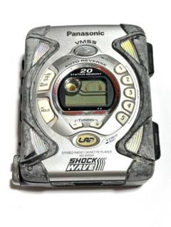 Panasonic ショックウェーブ　カセットプレーヤー　RQ-SW66V メンテ稼動品]パナソニックショックウェーブ カセットプレーヤー