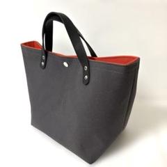 ハンドメイド　トートバッグ【富士金梅帆布8号】 大人可愛いオシャレアイテム‼️