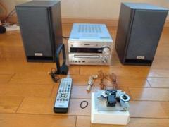 【美品】最終モデル ONKYO ★ X-NFR7FX ハイレゾ対応 ★ ONKYO Bluetooth/ CD/SD/USB/ハイレゾ対応 ミニコンポ シルバー