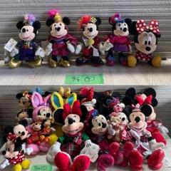 ディズニー ぬいぐるみキーホルダー 8体セット ミッキー