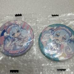 初音ミク　おまとめ　千本桜缶バッジセット、アラビアンアクスタ、あそーと肉まん雪 初音ミク おまとめ 千本桜缶バッジセット、アラビアンアクスタ