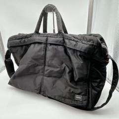 【極美品】ポーター PORTER タンカー 2way ショルダーバッグ 黒 美品 PORTER ポーター タンカー 2way ショルダーバッグ 黒☆（美