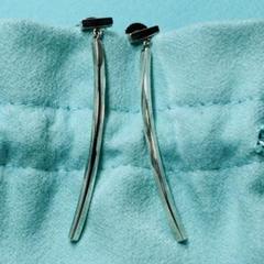 TIFFANY&Co. ティファニー Tワイヤー ピアス シルバー925