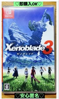 任天堂スイッチソフトゼノブレイド3レディースメンズ⭐️RPG探索（動作確認⭕️）