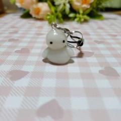 【匿名配送】ハンドメイド 樹脂粘土 亀 カメさん ストラップ キーホルダー