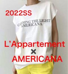 アパルトモン×AMERICANA 2022SS N/S LOGO TEE