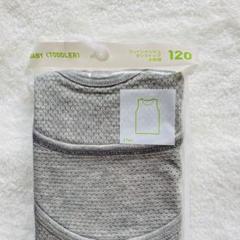 【新品】UNIQLO ユニクロ　コットンメッシュタンクトップ 2個セット 120