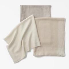 【新品・未開封】NaturalBasic シルクカシミヤドビーストール ホワイト 新品・未開封】NaturalBasic シルクカシミヤドビーストール