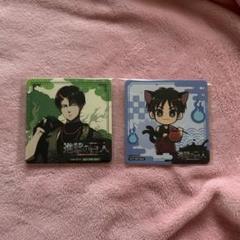 進撃の巨人 プリンセスカフェ あやかし コースター エレン リヴァイ