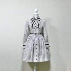 InnocentWorldストライプシャツワンピース