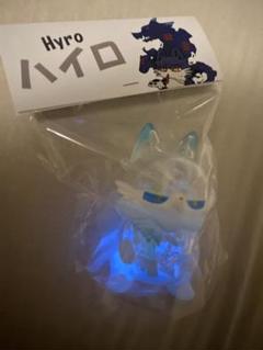 【蓄光】もあねこ　ハイロ　ブルーレモンスカッシュ　ソフビ　フィギュア　猫