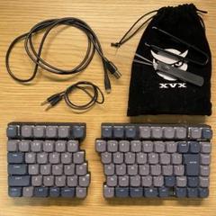 JISplit89 自作　分割キーボード　茶軸 JISplit89