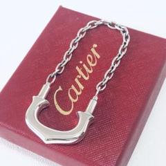 Cartier カルティエ Cモチーフ シルバー キーリング A248031 Cartier カルティエ Cモチーフ シルバー キーリング A248031